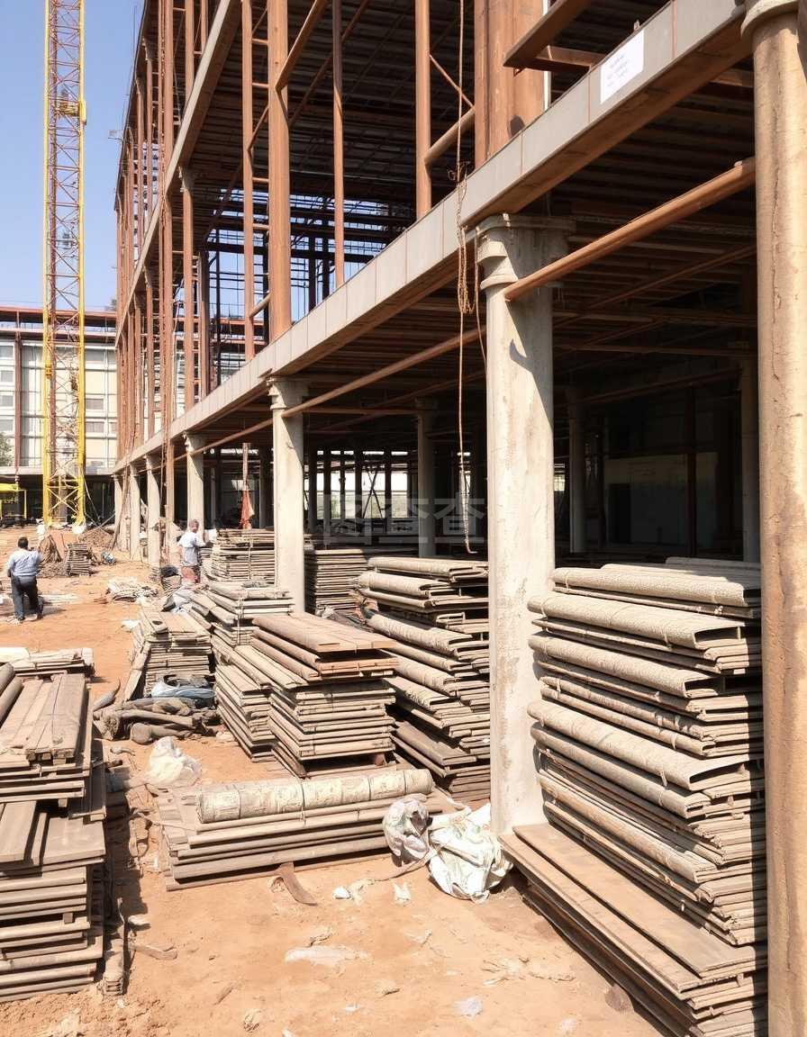 建筑工地鐵質建筑材料與金屬材料的應用與發展